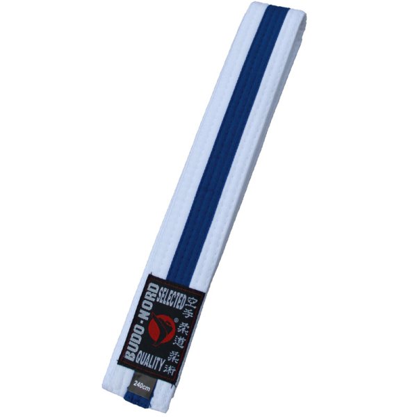Monb�lte - hvid-bl�