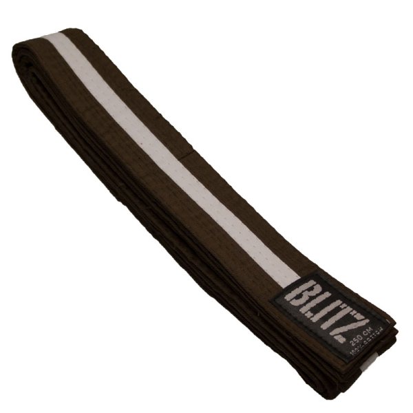 BUDOX b�lte 2-farvet - brun m/hvid stribe