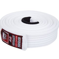 BJJ b�lte - hvid/sort