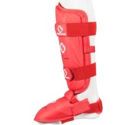 Fod- og benbeskytter WKF - r�d