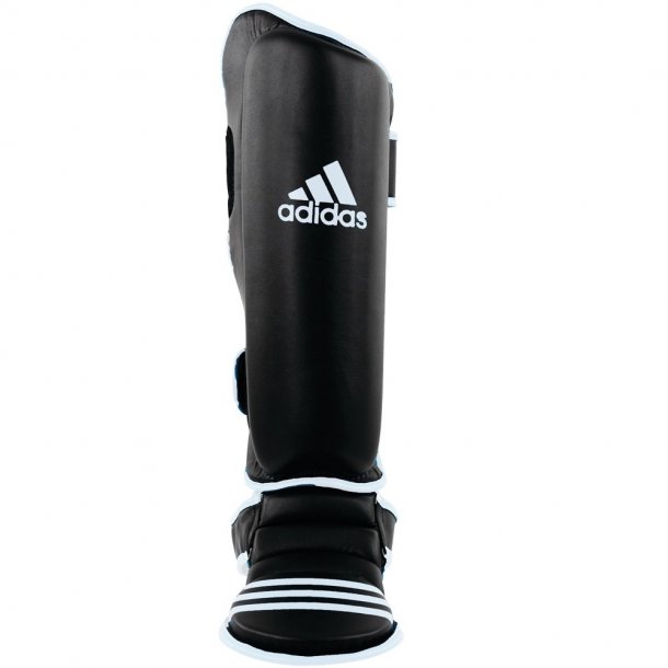 Adidas MMA ben- og vristbeskytter - sort/hvid