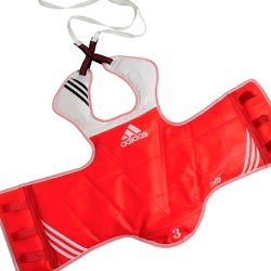 Adidas kampvest vendbar WTF - rd/bl