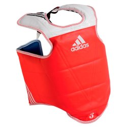 Kampvest vendbar WTF - r�d/bl�
