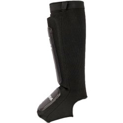 Zebra fod- og benbeskytter - sort/hvid