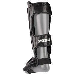 Thai ben- og vristbeskytter Pro - sort/hvid