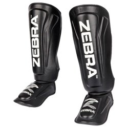 Thai ben- og vristbeskytter Pro - sort/hvid