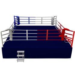 FIGHTX boksering Konkurrence 4 reb 6x6 meter m/gulv