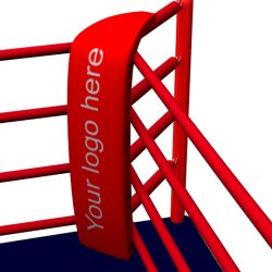 FIGHTX hjrner med top til boksering med print - 4 stk.