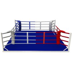 FIGHTX boksering Supreme 4 reb - 5x5 meter m/gulv