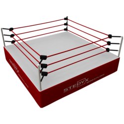 FIGHTX Wresling ring - 7x7 meter med gulv