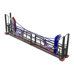 Boksering foldbar u/gulv - 3 strrelser