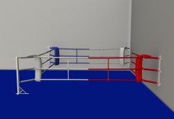 Boksering Fitness til hj�rne 3 reb - 3x3 meter u/gulv