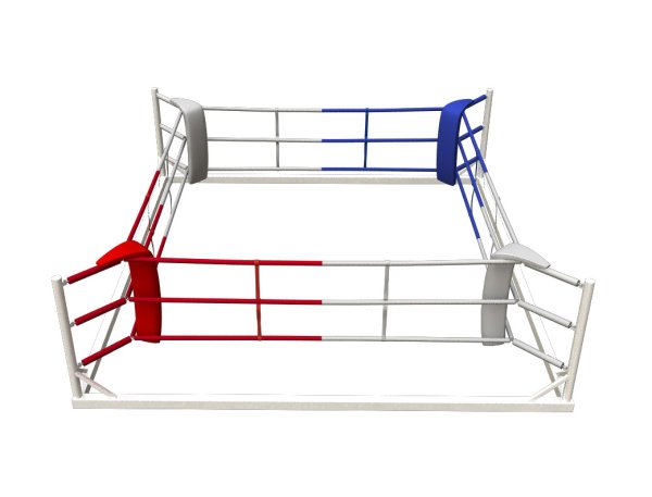 FIGHTX boksering 3 reb - 6x6 meter u/gulv
