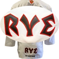 Brodering med application - ryg