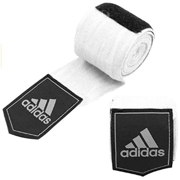 Boksebandage elastisk 255 cm - hvid