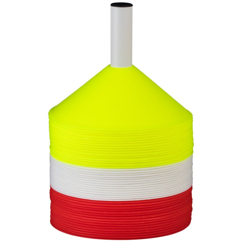 Markeringss�t 3 x 16 stk. - gule/r�de/hvide
