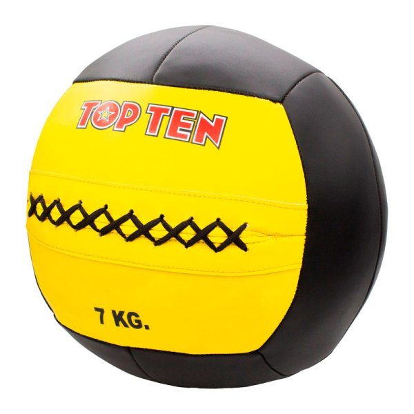 Crossfit Wallball 7 kg - gul/sort