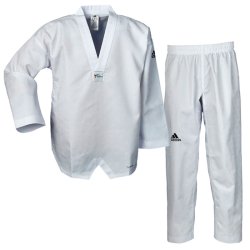 Adi Champ 3 WT dobok - hvid krave
