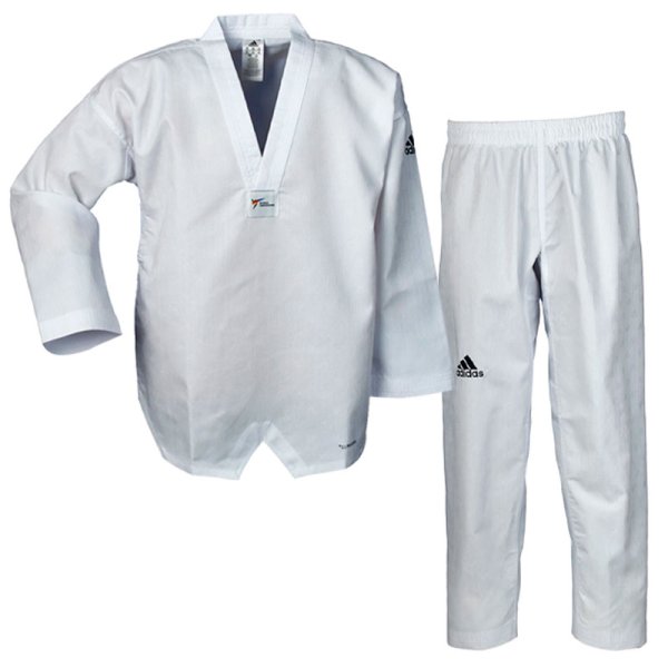 Adi Champ 3 WT dobok - hvid krave