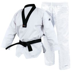 Adi Champ 3 WT dobok - sort krave