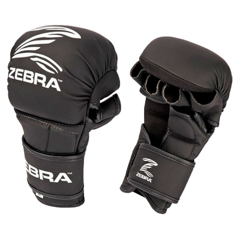 Løve Australien Kloster ZEBRA MMA handsker sparring - sort/hvid - MMA handsker - BUDOX / FIGHTX