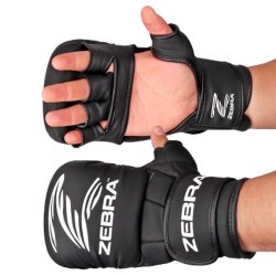 MMA handsker sparring - sort/hvid