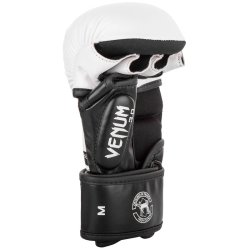 MMA handsker Sparring Challenger 3.0 - hvid/sort