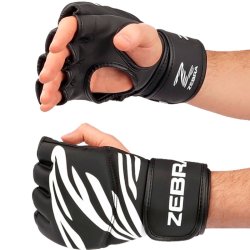 Fitness MMA handske - sort/hvid