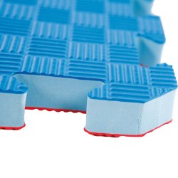 Budo-Nord Puzzlemtte 1x1 m x 23 mm - rd/bl