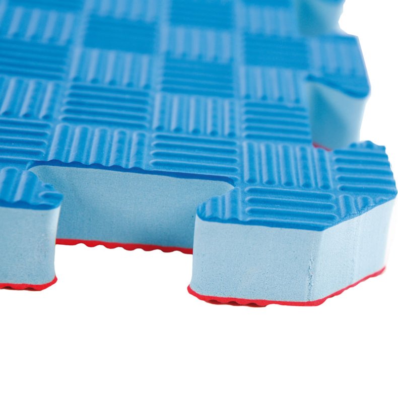  Puzzlem�tte 1x1 m - r�d/bl� - 23 mm