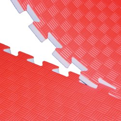  Puzzlem�tte 1x1 m - r�d/bl� - 23 mm