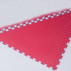 Budo-Nord Puzzlemtte octagon B2 - rd/bl