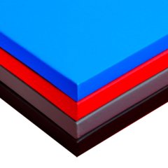 MMA m�tte smooth overflade - 200 x 100 x 4 cm