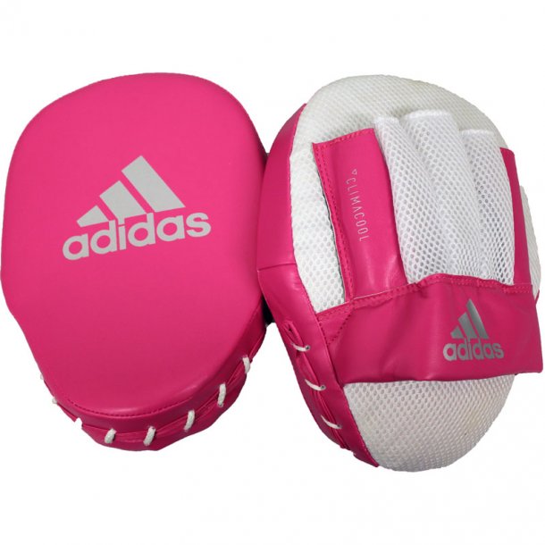 Adidas fokuspude kort - pink/hvid/slv