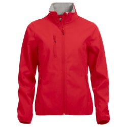 Jakke softshell Basic dame - r�d