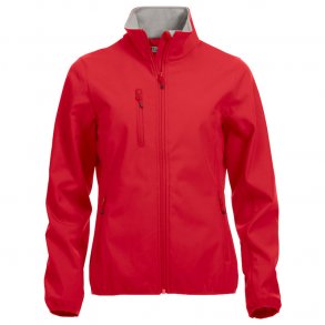 Clique jakke softshell Basic dame - rd