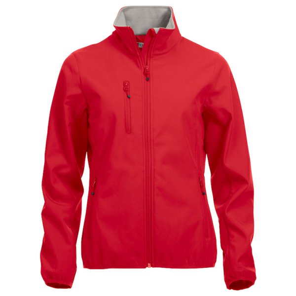 Jakke softshell Basic dame - r�d