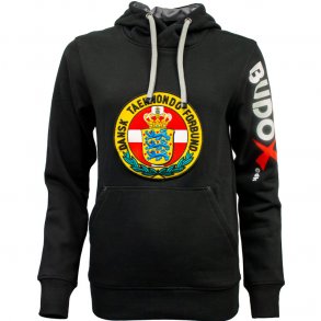 Httetrje m/DTaF's logo i 3D p bryst - sort