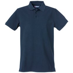 Clique polo Premium Heavy herre - navy