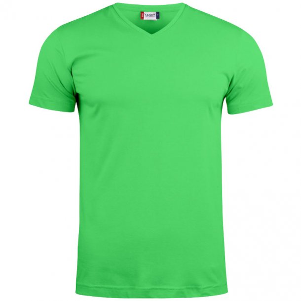 Clique t-shirt Basic V-hals unisex - grn