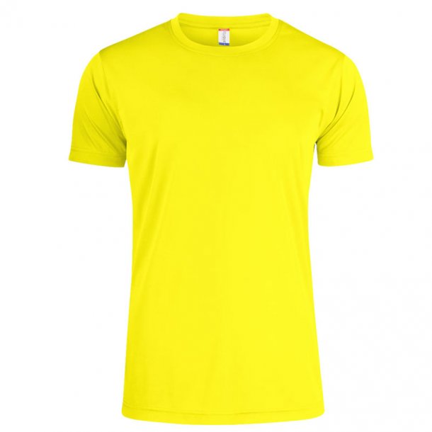 Sandsynligvis evigt krigerisk Clique t-shirt Basic Active dryfit herre - gul - t-shirts / poloshirts -  BUDOX / FIGHTX