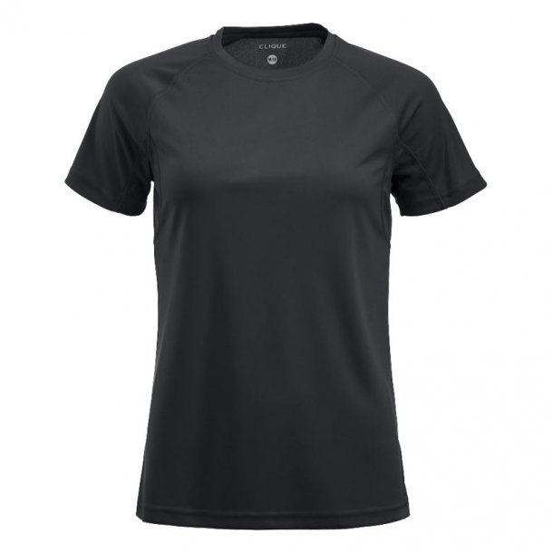 Clique t-shirt Premium Active dame - sort