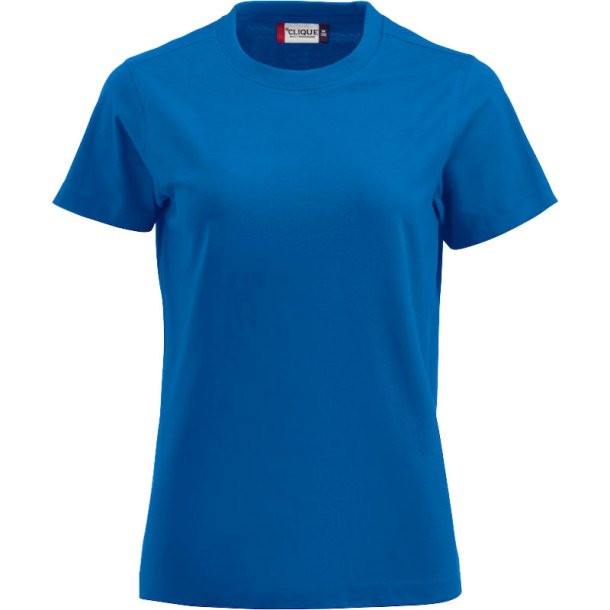Clique t-shirt Premium dame - kongebl