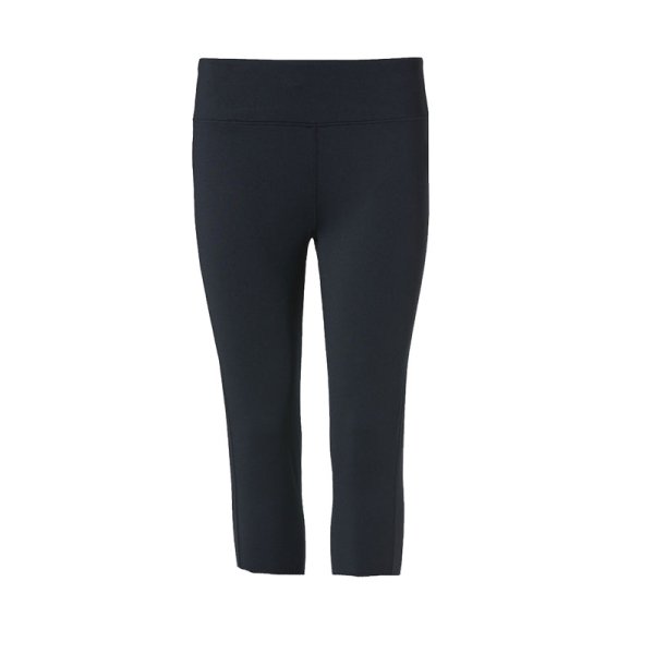 Active 3/4 tights dame - sort