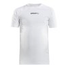 Pro Control compression t-shirt SS junior - hvid