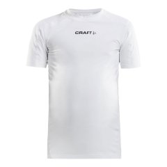 Pro Control compression t-shirt SS junior - hvid