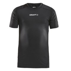 Pro Control compression t-shirt SS junior - sort