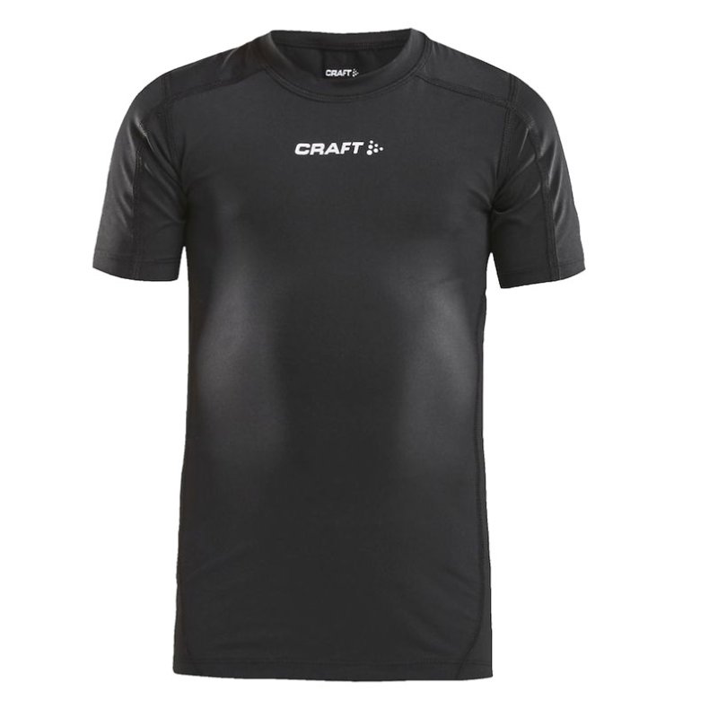 Pro Control compression t-shirt SS junior - sort