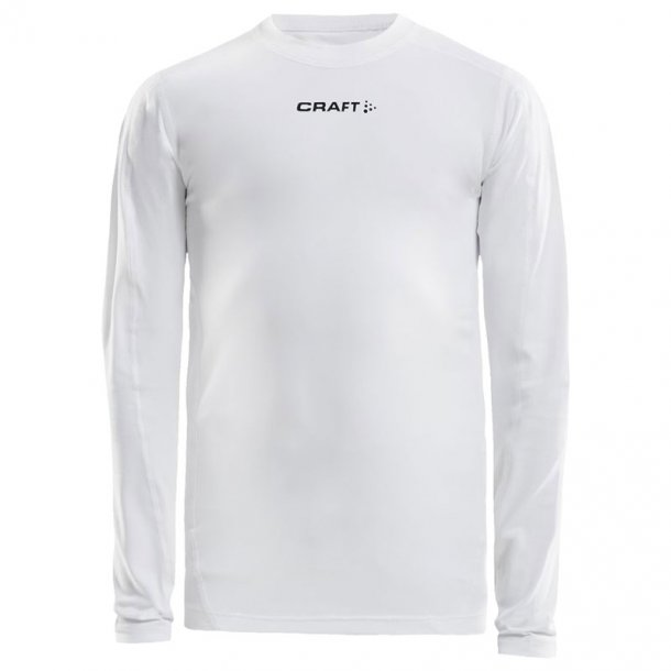 Craft Pro Control compression t-shirt LS junior - hvid