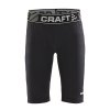 Pro Control compression tights shorts junior - sort